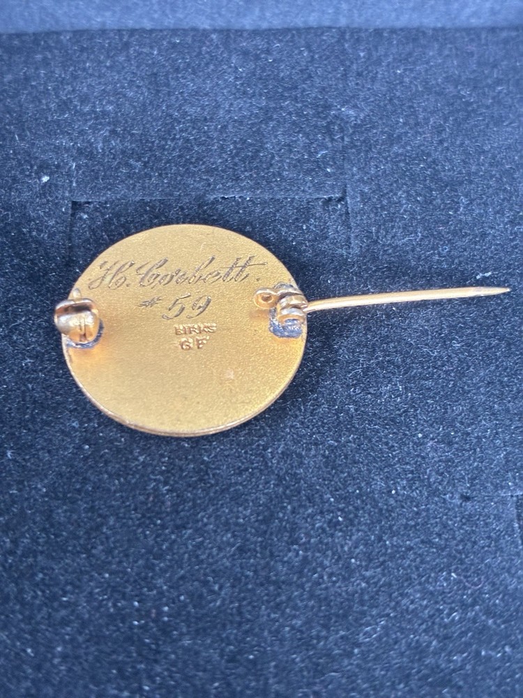 Cardiology Technicians Association Pin pin-loop on back Engraved Gold Filled