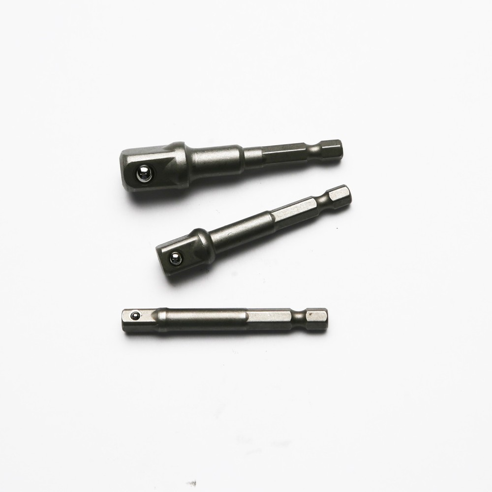 TMAX 3 pc Power Socket Extension Adapter Bit Set for Impact Driver Set