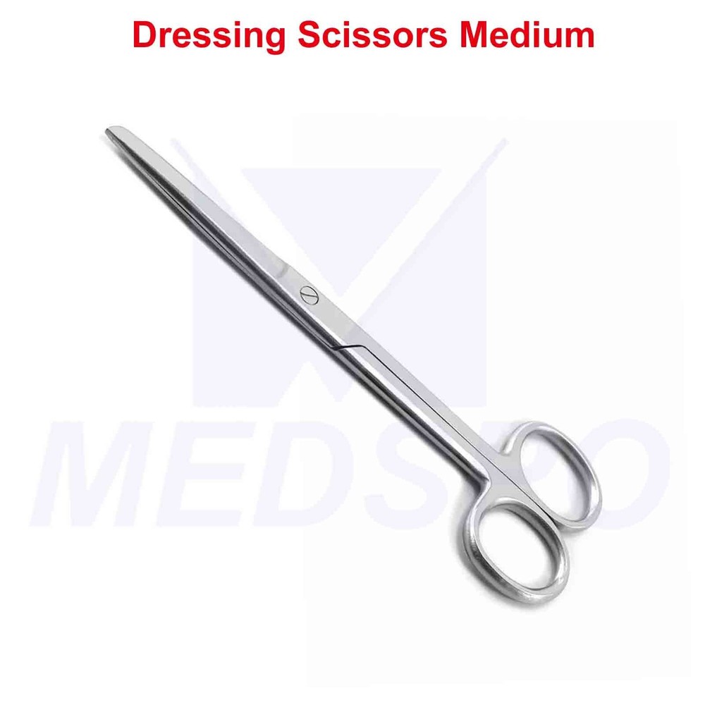Medical Nurses First Aid Dressing Scissors Medium Surgical Operating Shears CE