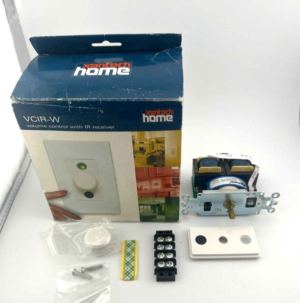 NOS Xantech VCIR-W / Volume Control with IR Reciever