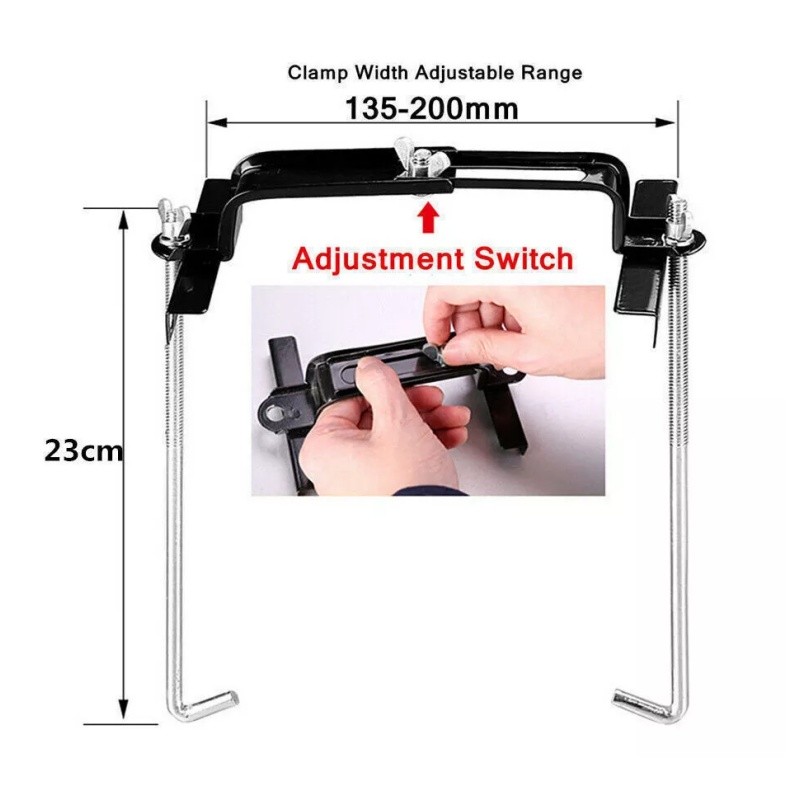 Adjustable Battery Hold Down for Tray Universal Adjustable Car Battery Holder