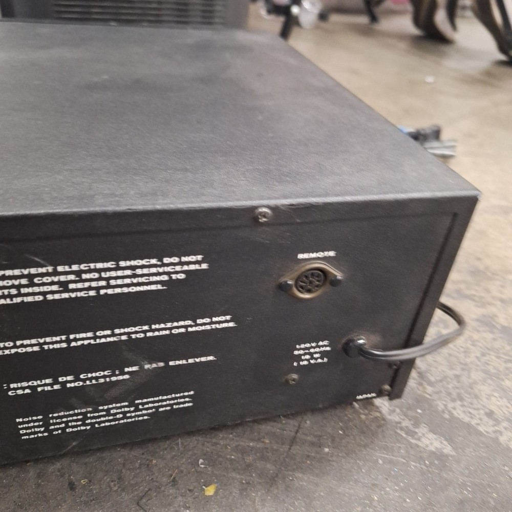 Untested SAE Two C4 Cassette Deck It Turns On.