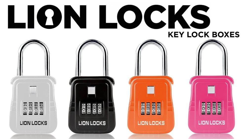 1500 Key Lock Box with Code - Outdoor Key Storage, Realtor Lockbox for Rentals,