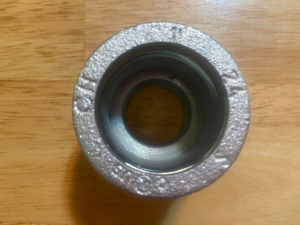 EATON Crouse-Hinds CPR3 1” Galvanized Compression Connector Unthreaded Rigid