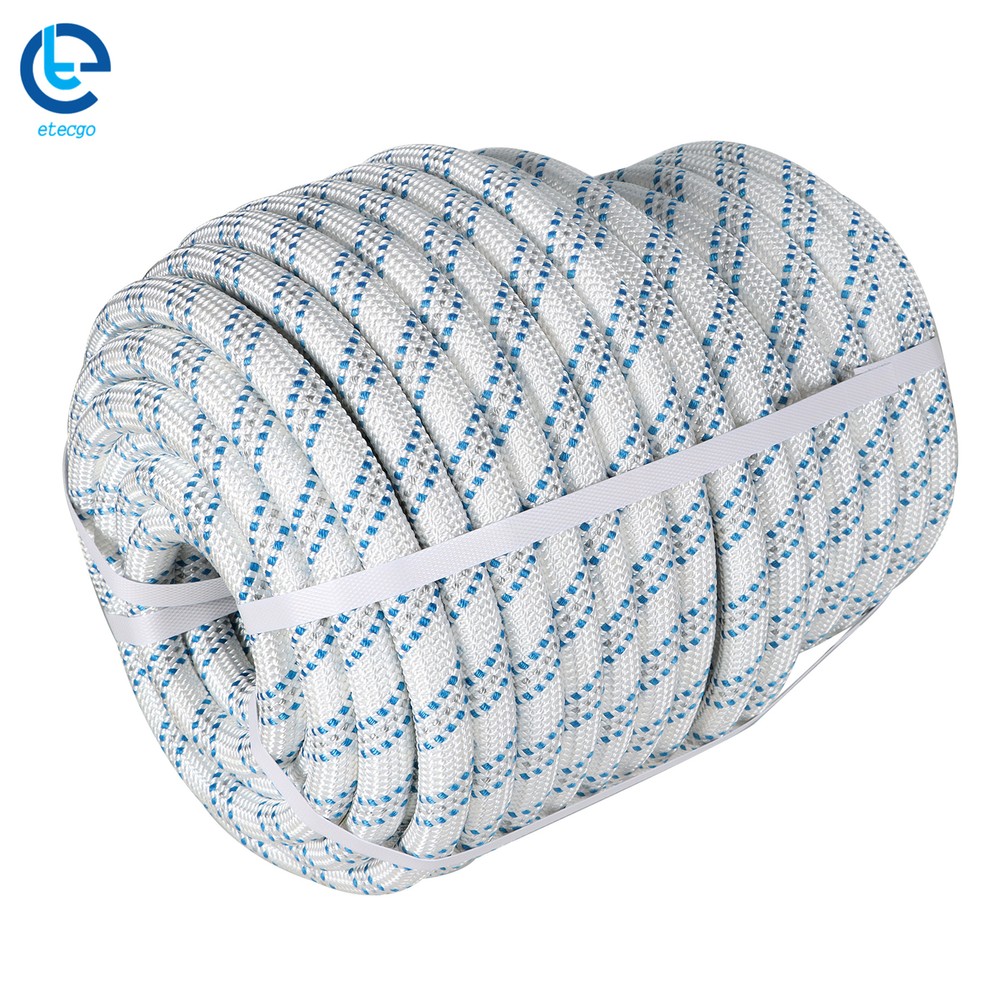 Double Braid Polyester Rope 3/4"x150' Arborist Bull Rope Pulling Rigging Line