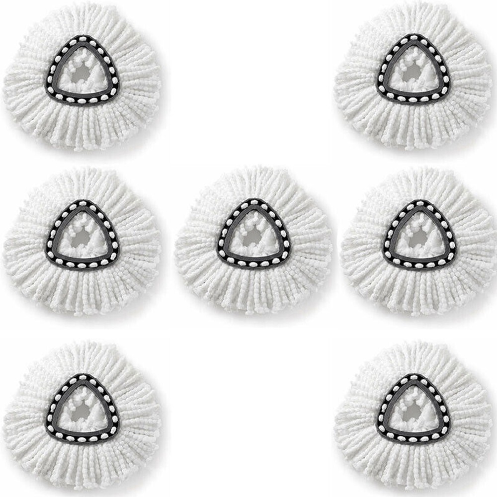 4x Replacement Microfiber Mop Head Easy Clean Wring Refill For O-Cedar Spin Mop