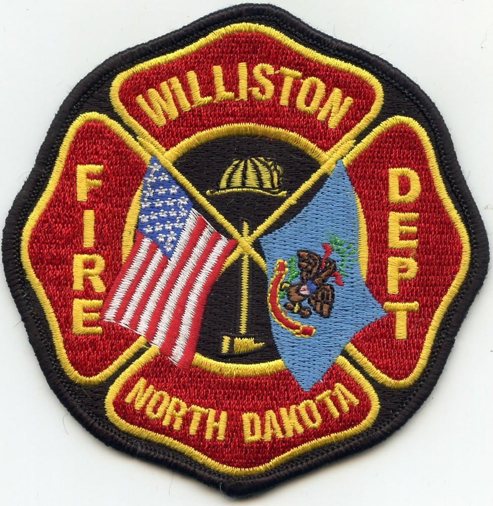 WILLISTON NORTH DAKOTA ND FIRE PATCH