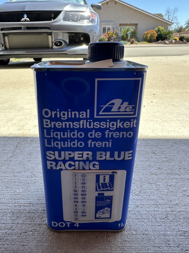 RARE ATE Super Blue Fluid - DOT4 - SEALED NEVER OPENED
