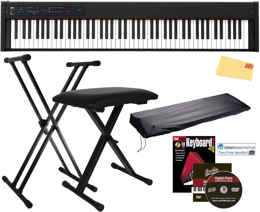Korg D1 Digital Piano w/ Adjustable Bench