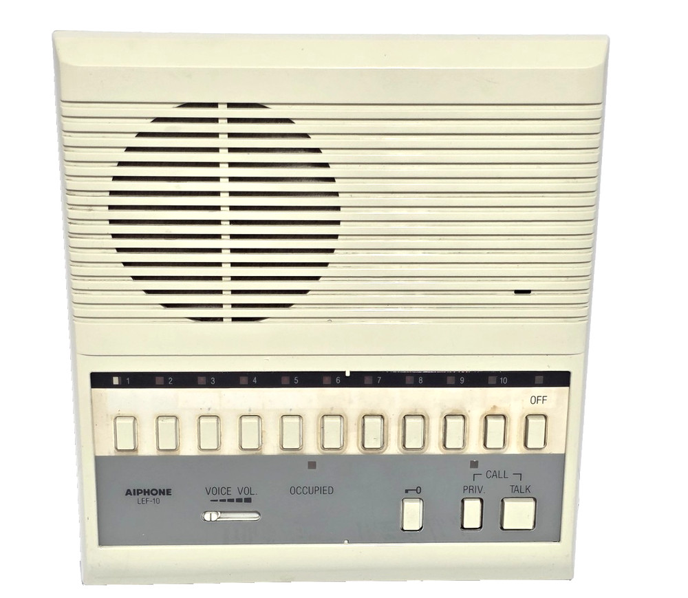 Aiphone Open Voice Selective Intercom LEF-10 10-Call Master Station