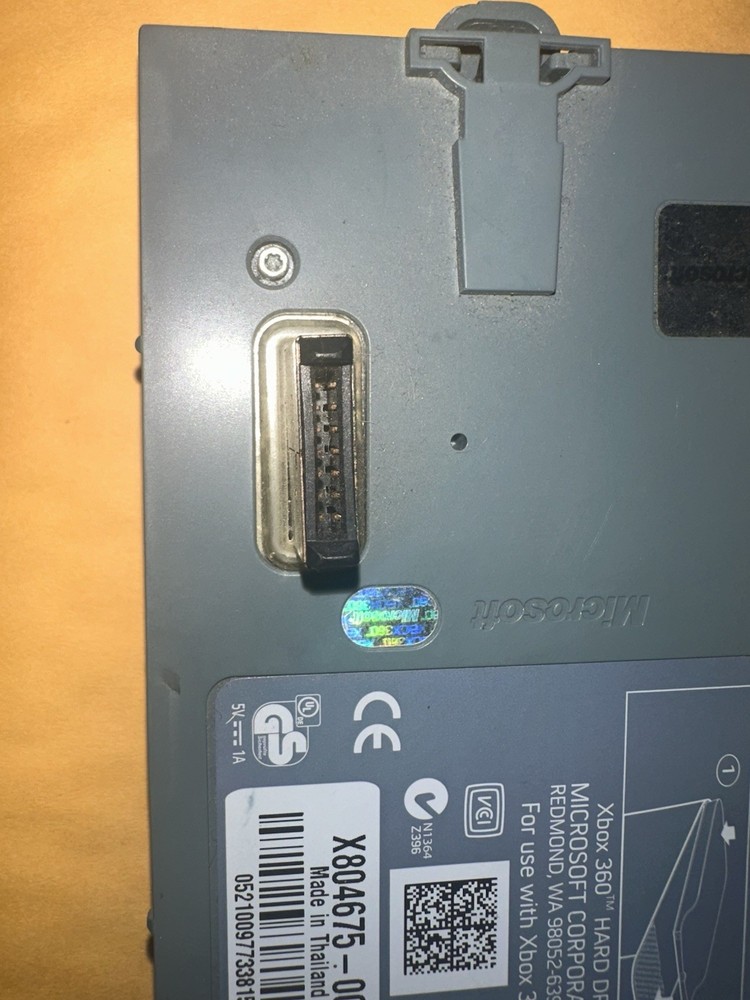 UNTESTED Xbox 360 Official OEM External Hard Drive HDD
