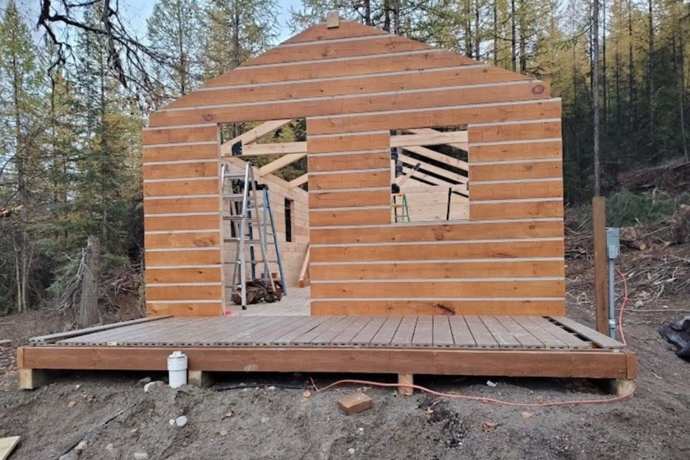 Real Log Cabin Kits!
