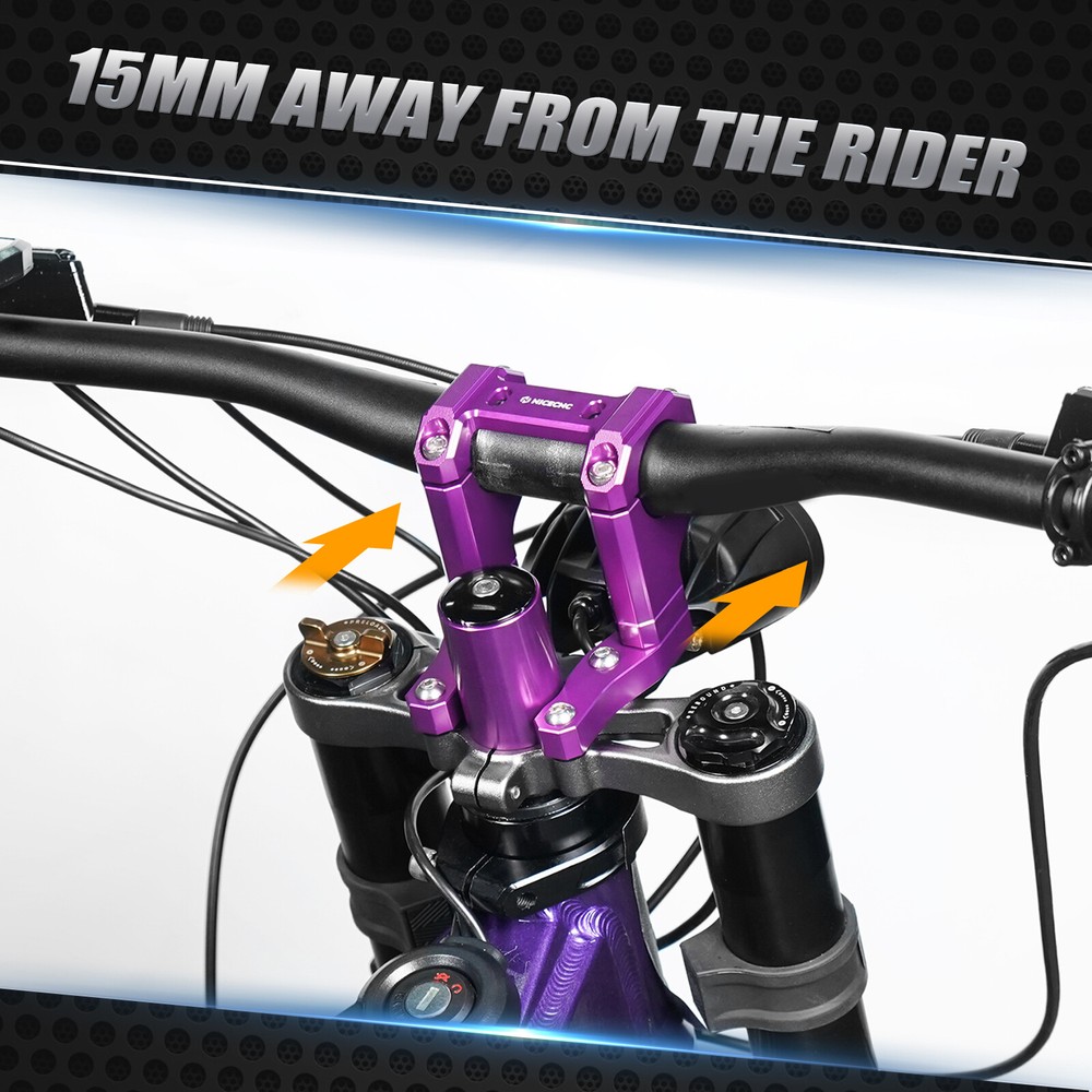 NICECNC Upper Triple Clamp Top Link Handlebar Bar Riser Fit Surron light bee X S