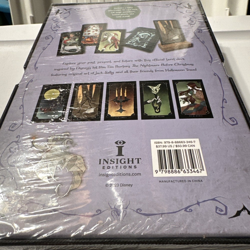 Disney’s The Nightmare Before Christmas Mega-Sized Tarot Deck & Book.
