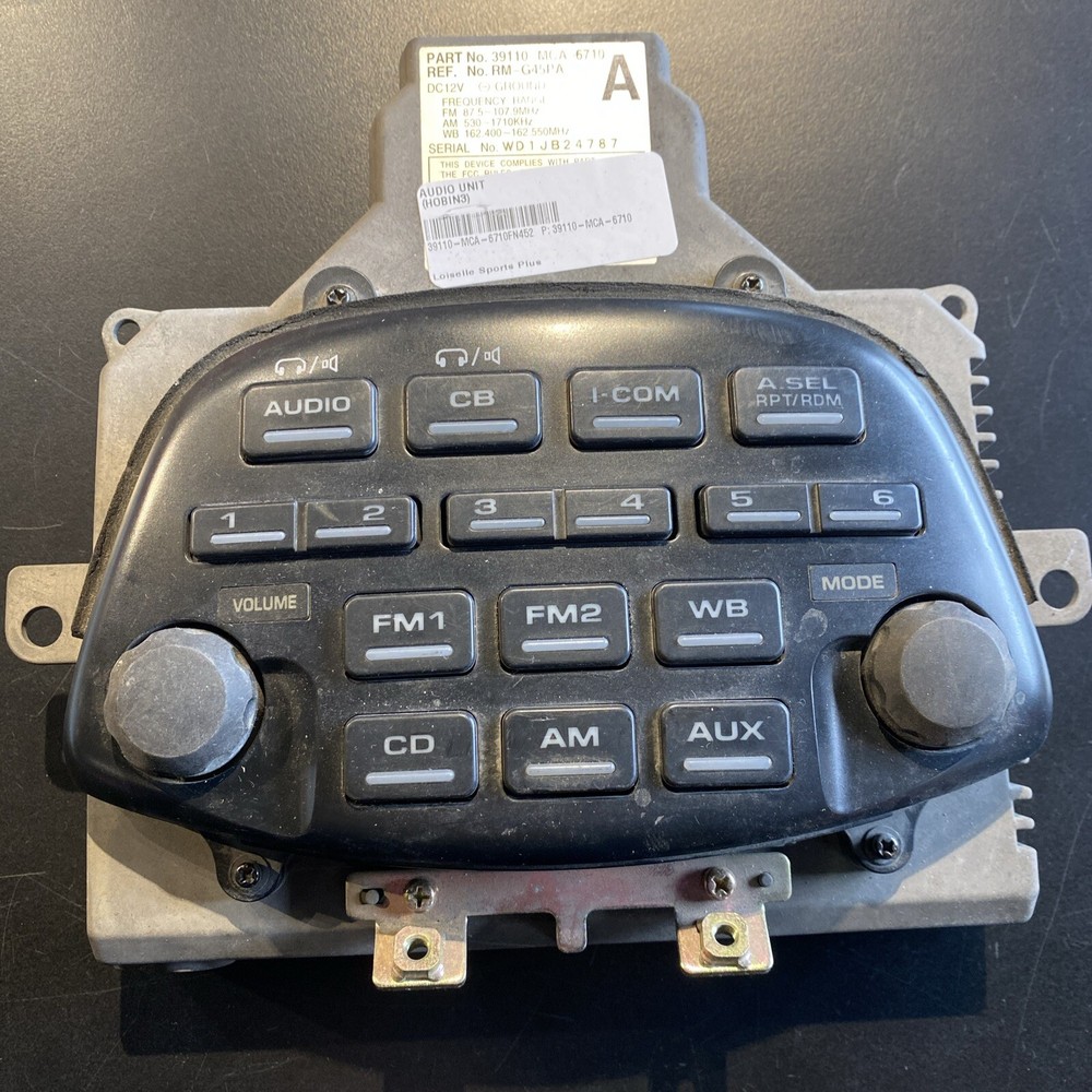 AUDIO UNIT OEM# 39110-MCA-6710
