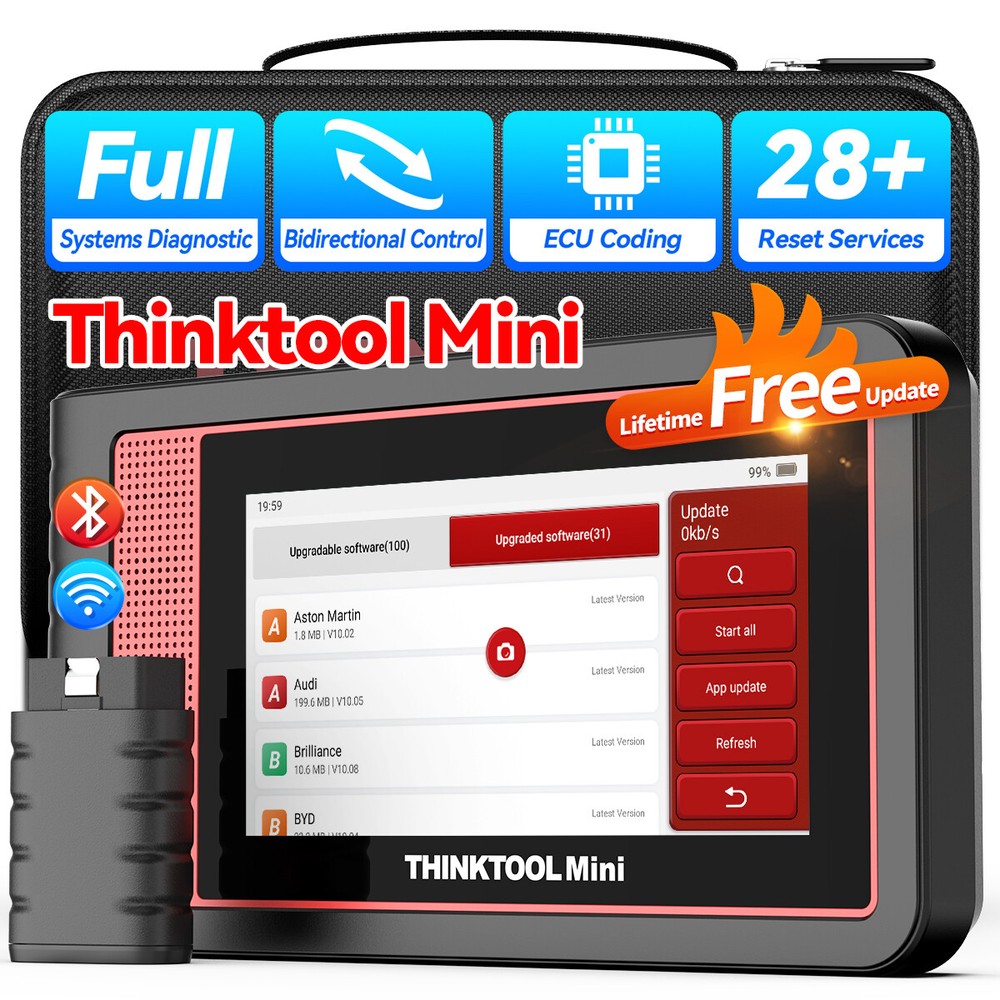 Thinkcar ThinkTool Mini Car Diagnostic Scanner Tool Bluetooth OBD2 Code Reader