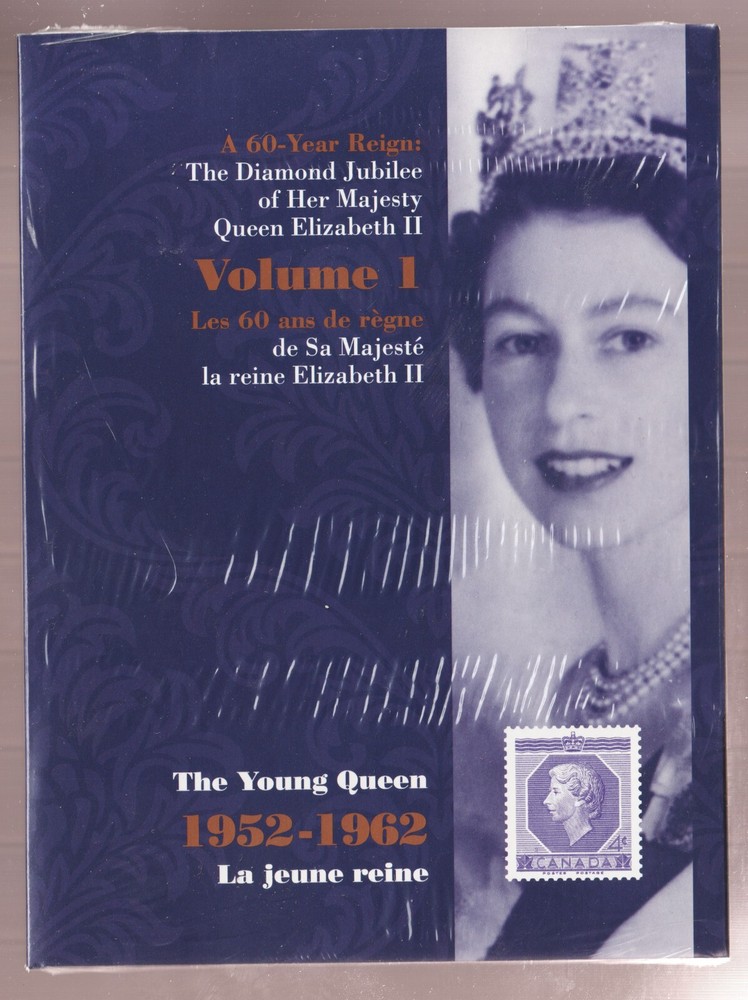 2012 Canada Sc# 2513 QEII Diamond Jubilee Keepsake Folder. Mini Pane, Postcard