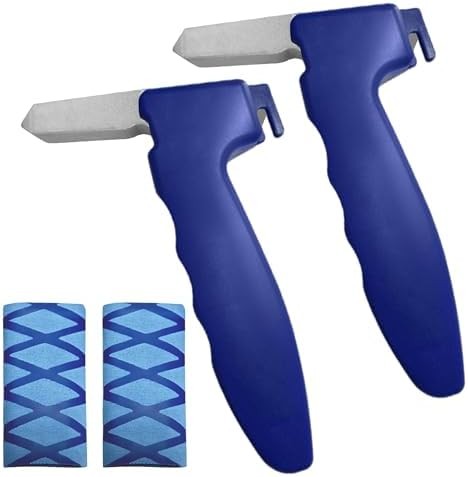 Plastic Car Door Handle Assist Blue