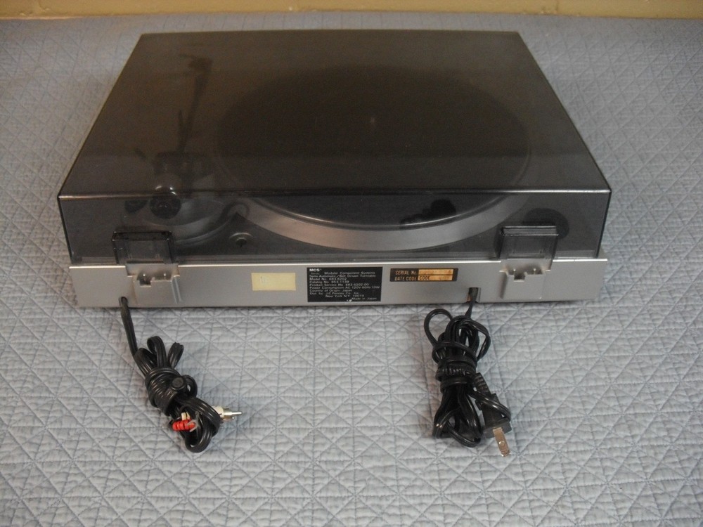 Vintage MCS Modular Componet System Semi Automatic Turntable Model 683-6202