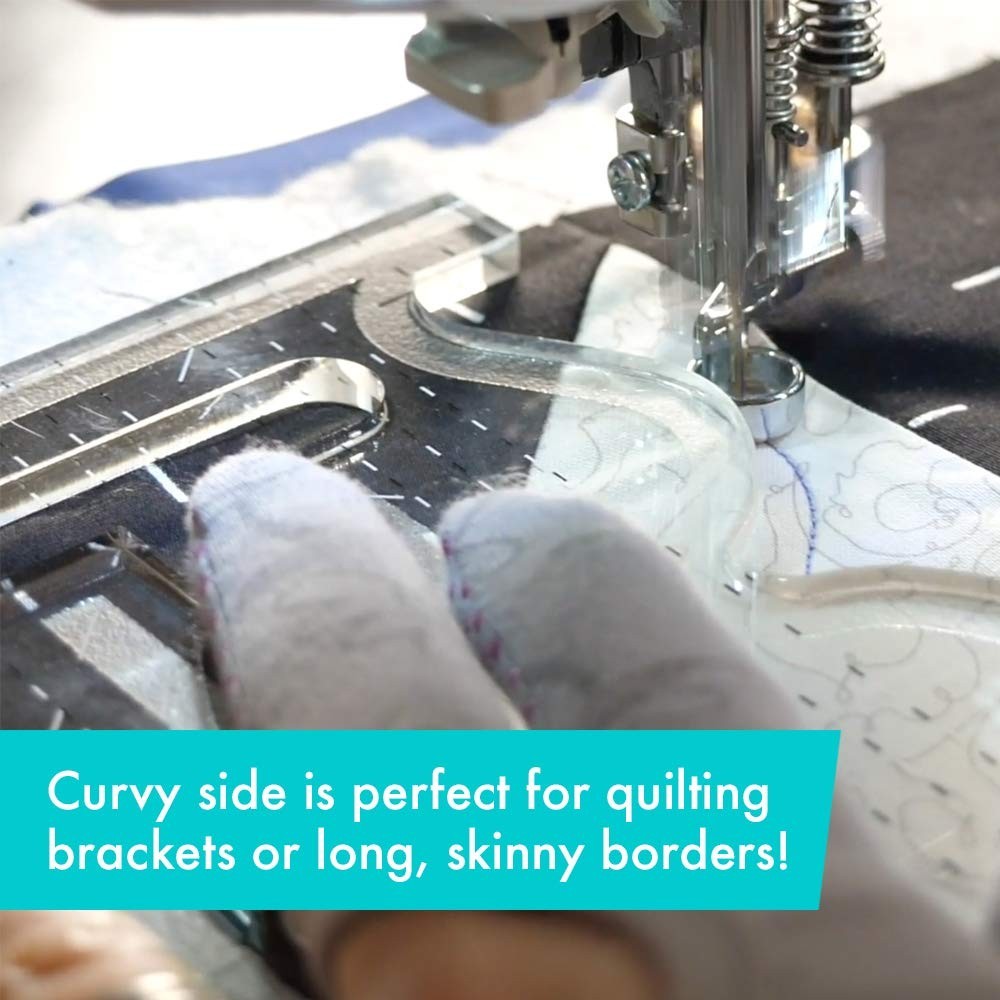 Expert-Approved Sid Acrylic Quilting Template - Free-Motion & Unique Patterns