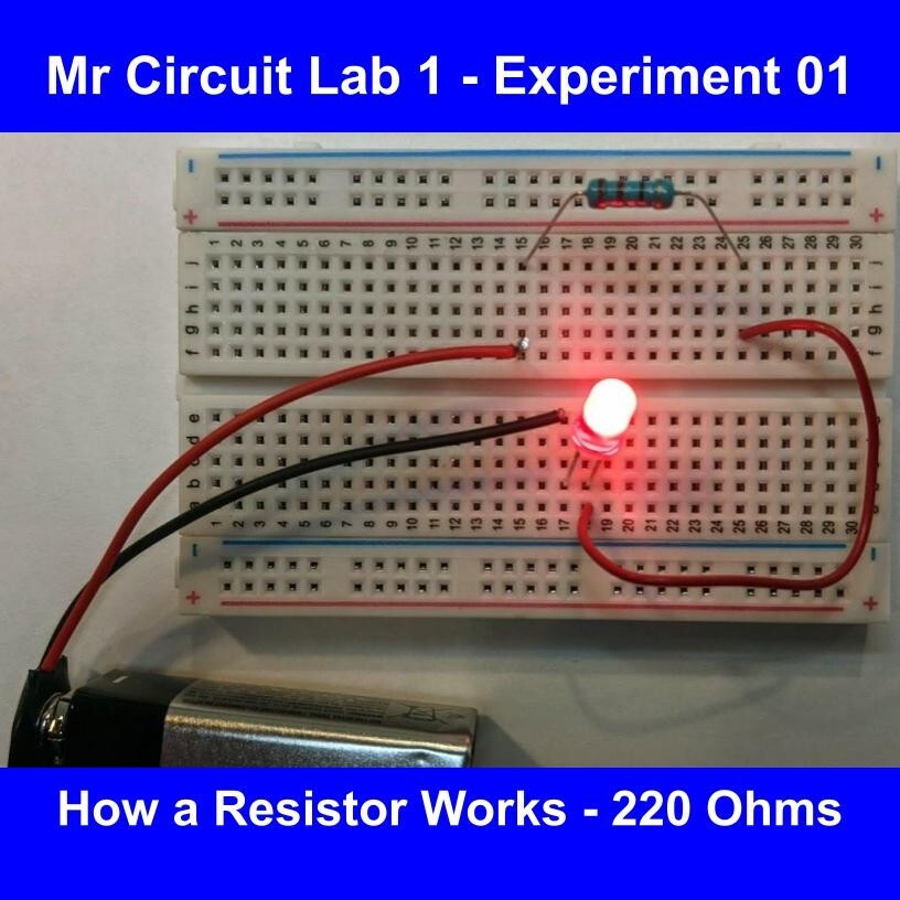1101 Mr Circuit Home School Electronics Book and Lab for Beginners