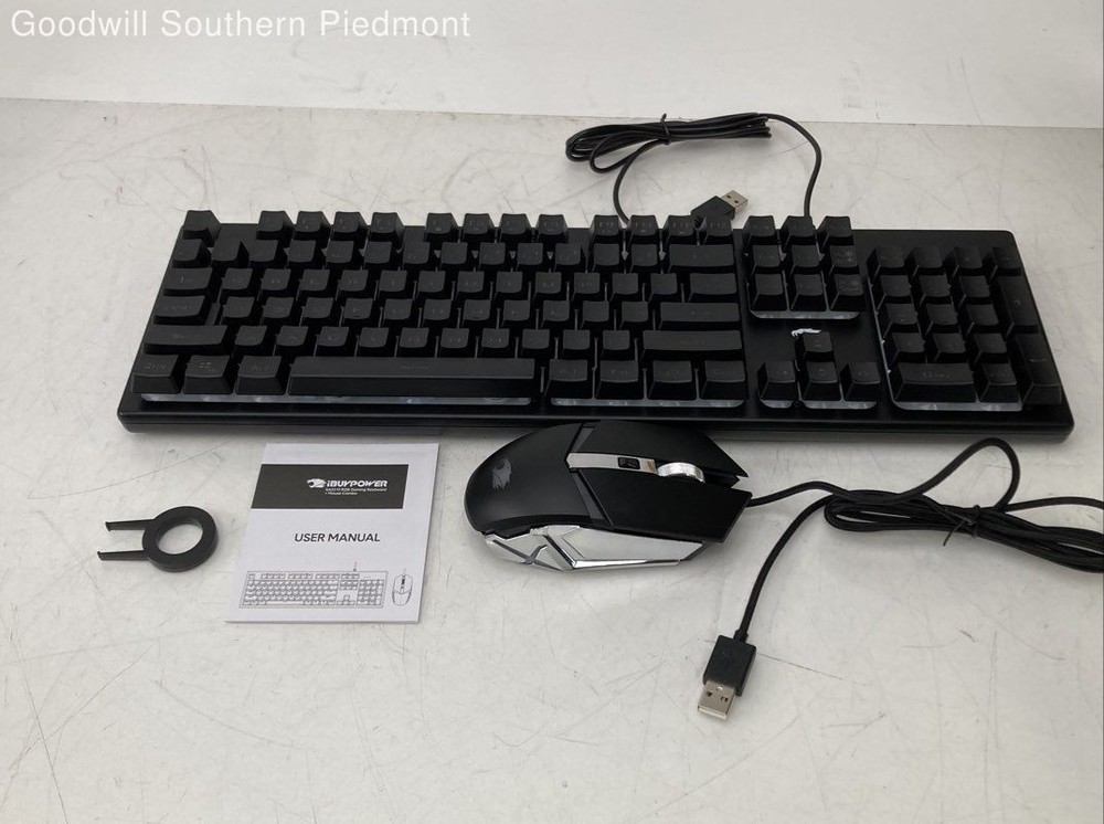 iBuyPower SA2210 Wired Keyboard and Mouse Bundle - Open Box