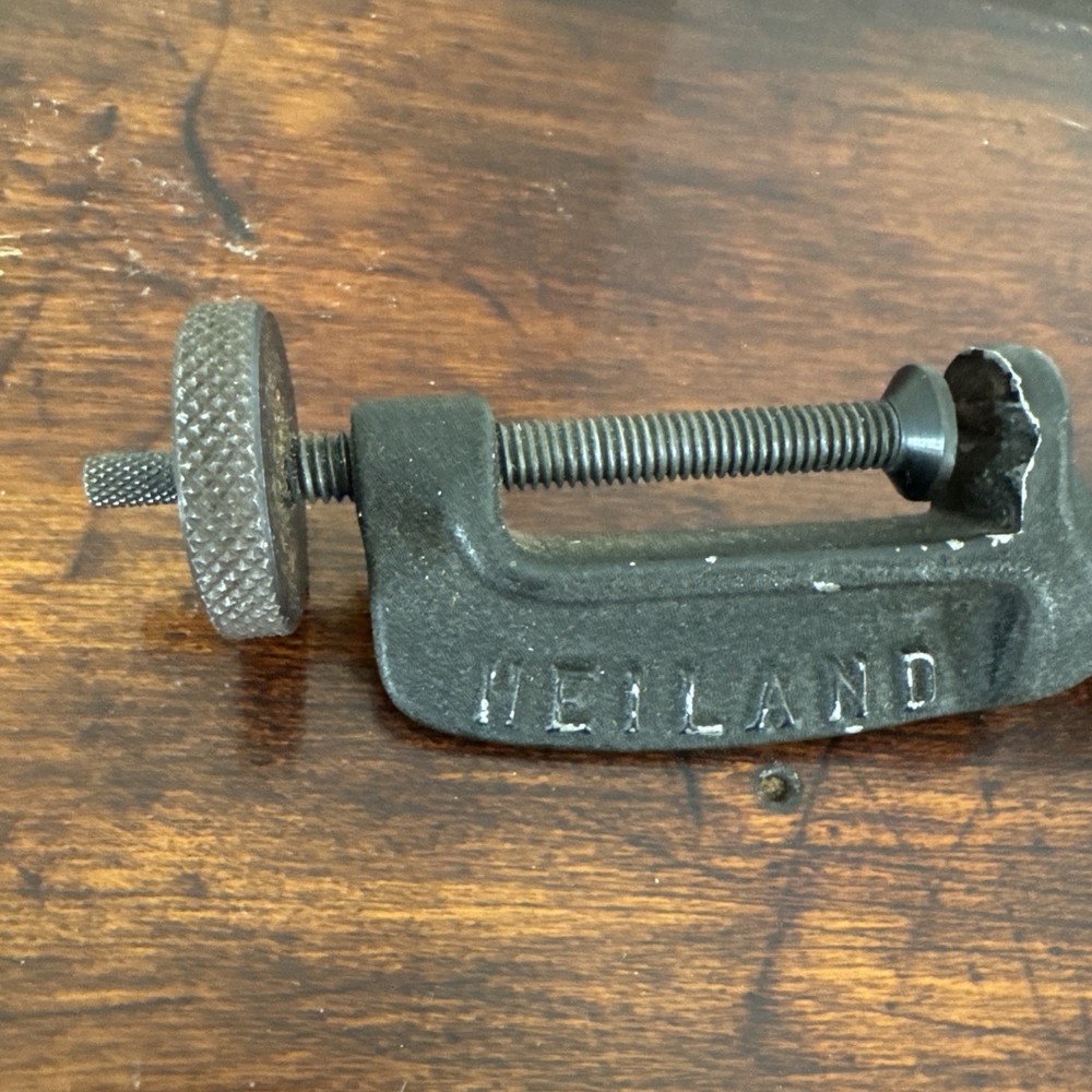 Vintage Heiland Light Mount Clamp Pivot Head