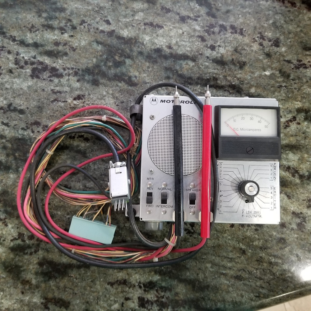 Motorola Micor Repeater metering panel TLN1857A TLN5900A