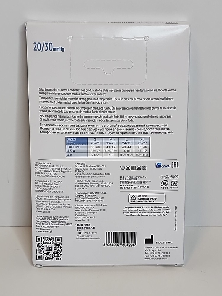 Ibici 20/30 Compression Knee High Socks.
