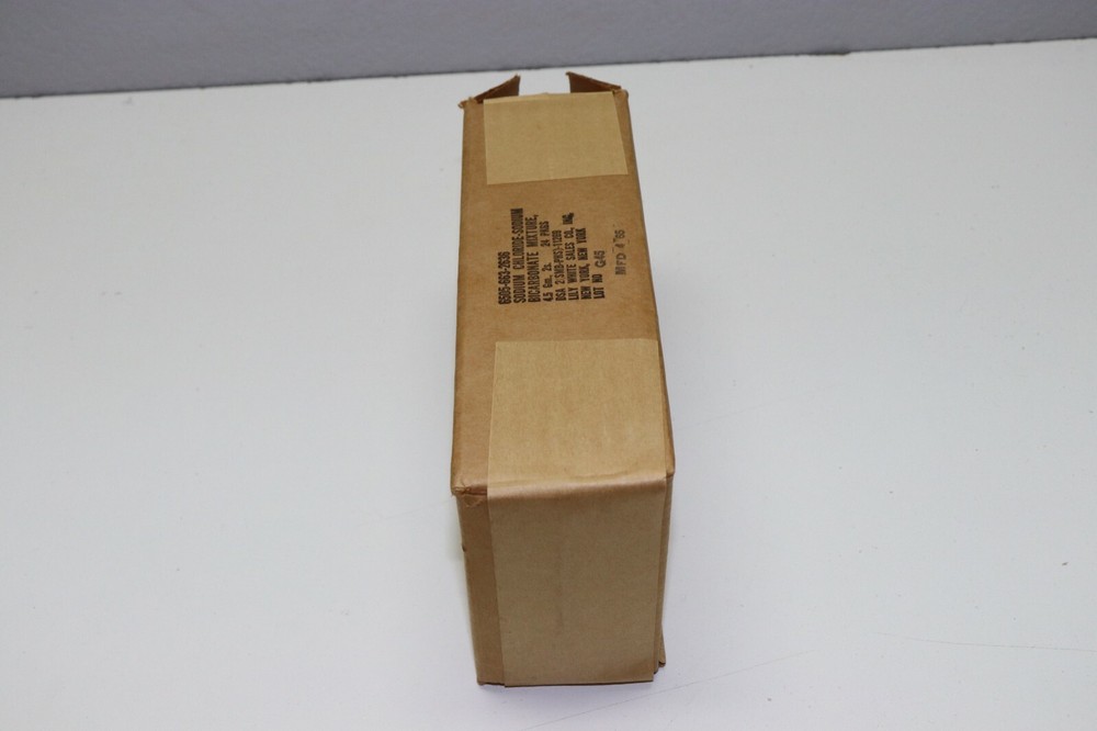 Sodium Chloride/ Bicarbonate Mixture for C-1 Vest emptybox for display E3299