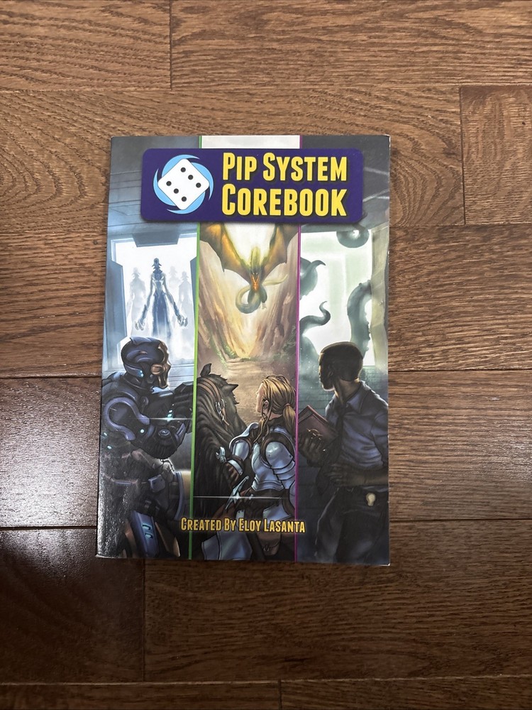 Third Eye RPG Pip System Corebook (POD, Standard Color) EX