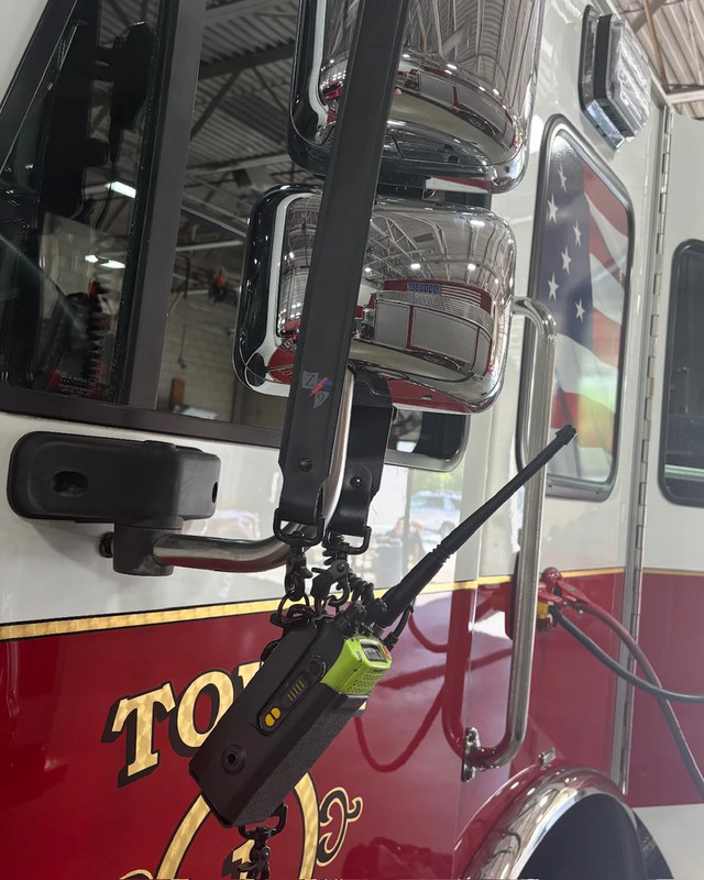 ZERO9 RADIO STRAP, BLACK STANDARD (60"-66")