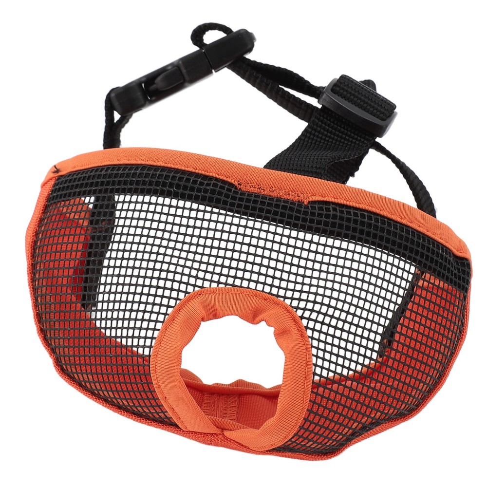 Breathable Bulldog Muzzle For Biting Chewing Licking