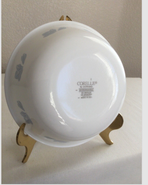 11 Pc Corelle Friendship Pattern Dinnerware Dinner Desert Plate Platter Bowl Cup
