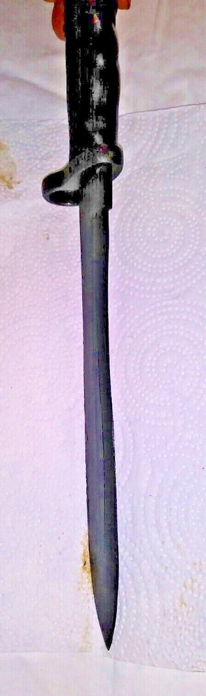 Bayonet, Spanish Bolo Includes Scabbard and Belt Frog