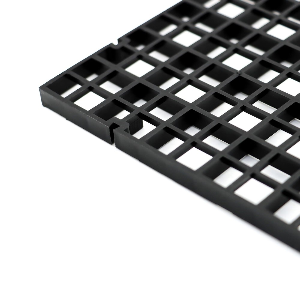 24 Pcs Aquarium Fish Tank Divider Plastic Egg Crate Aquarium Filter Bottom Tr...