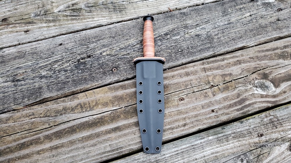 Kydex sheath, BOKERS PLUS " V-42 ", Pancake, (BK)