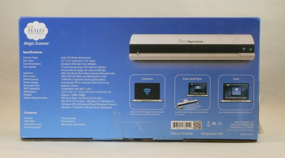 Halo Magic Scanner (White)