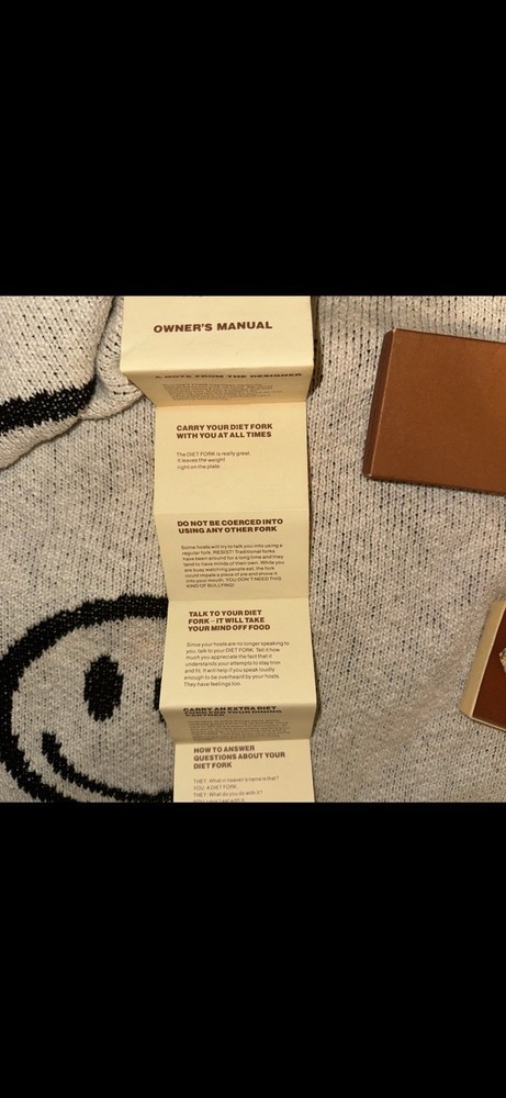 Lot 80: New 1977 The Diet Fork