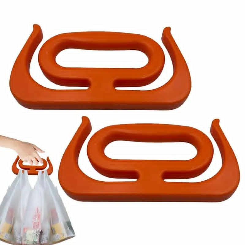Power Grip Grocery Bag Carrier Handle Holder 2-pack Heavy Duty 100lbs per grip