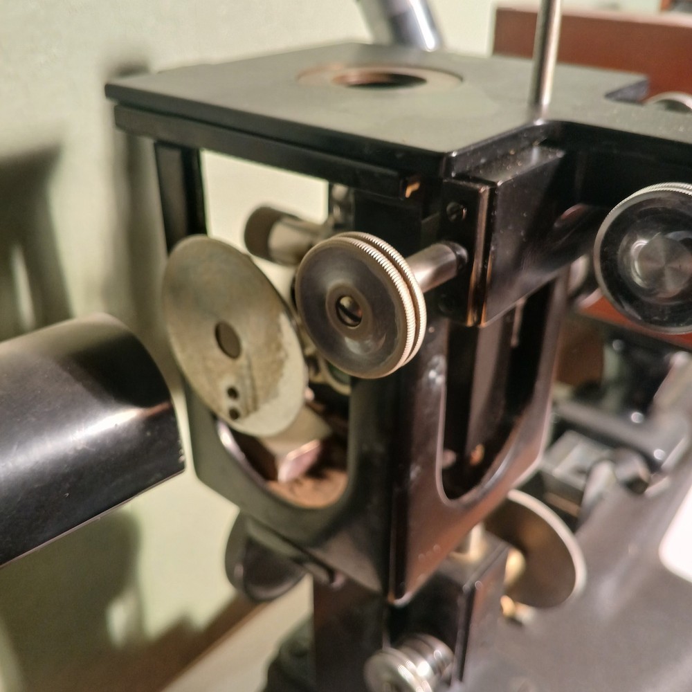 Bausch and Lombe Vintage Metallurgical Analytical Microscope