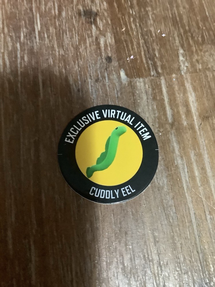 ROBLOX Cuddly Eel Code Only Celebrity Series 8 *Messaged*