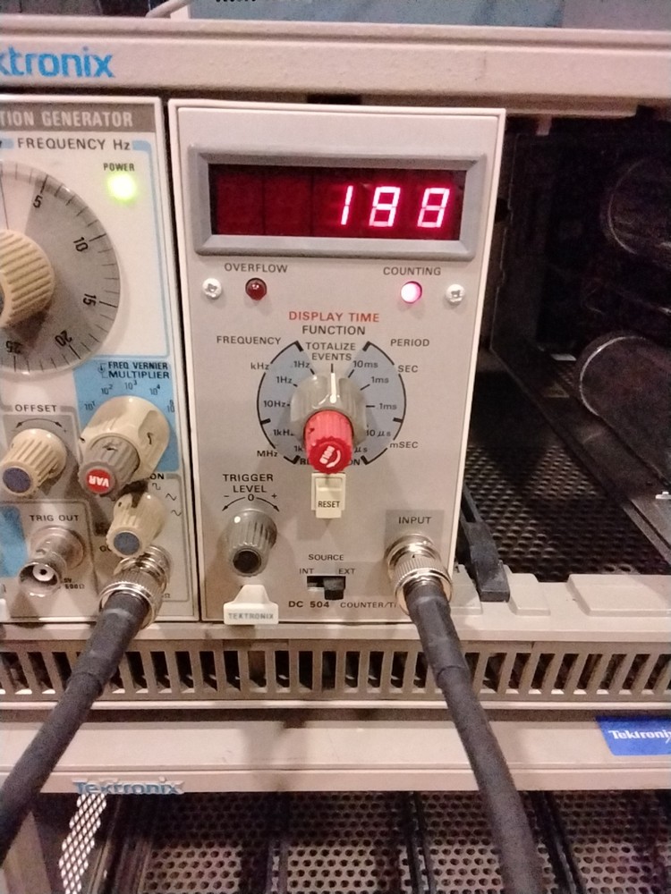 Tektronix DC504 Counter Timer Module #1