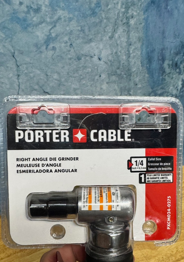 Porter Cable 1/4 in. Air tool Right-Angle Die Grinder