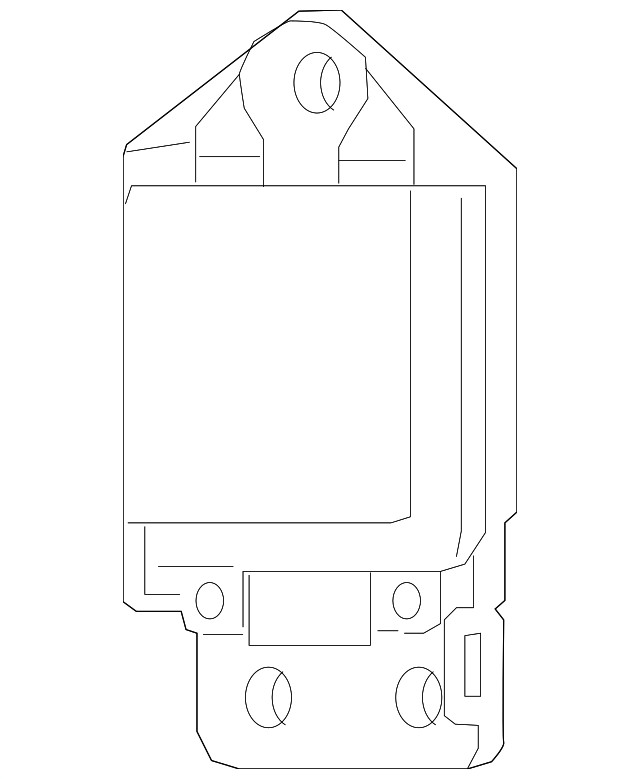 Genuine Nissan Blind Spot Detection System Warning Sensor 284K1-9DL0A