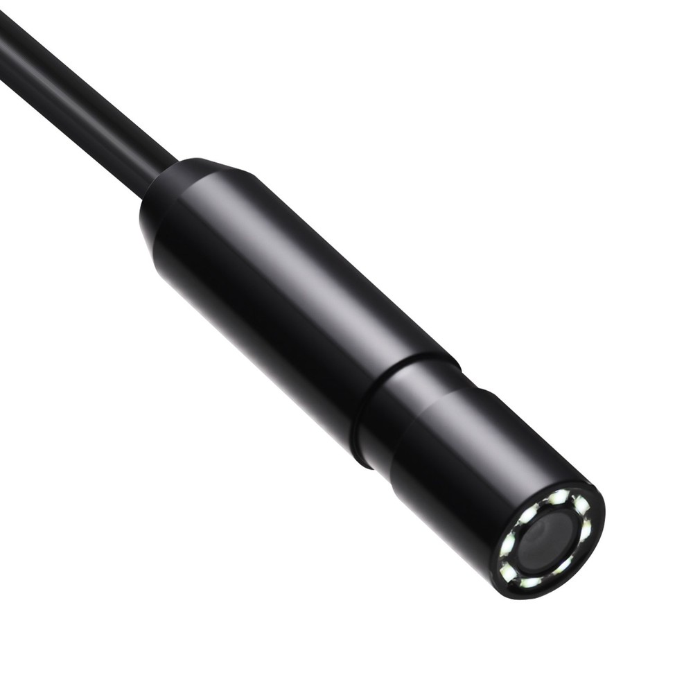 VEVOR Endoscope Camera w/49.2FT Semi-Rigid Cable,1920P HD Borescope for Android