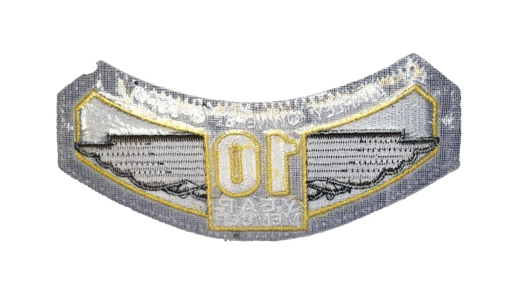 HOG Member Harley Davidson Owners Group Patch 10 Year Member