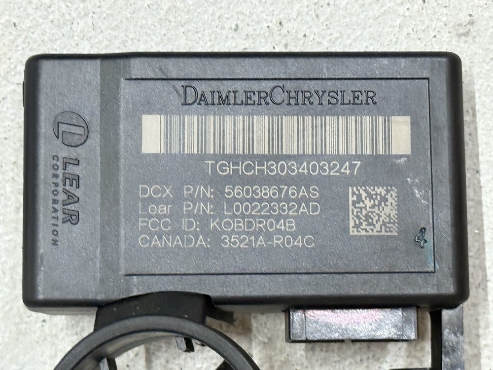 2004-2006 Dodge Durango Dakota Immobilizer 56038676AS VIN Programmed Plug & Play