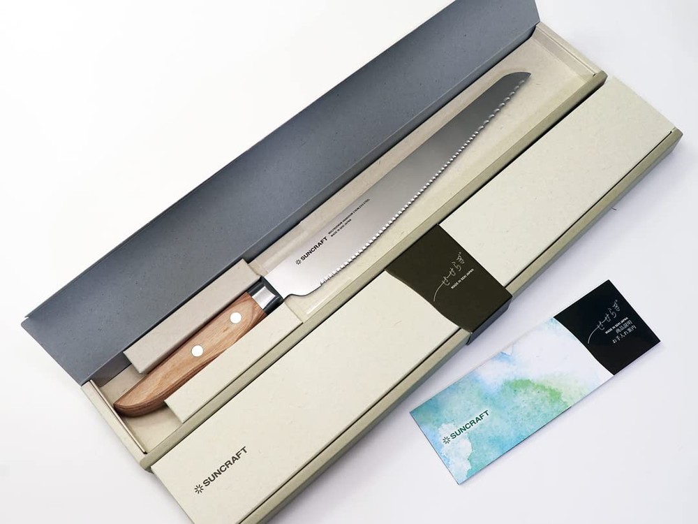 SUNCRAFT Bread Knife Seseragi MS-001