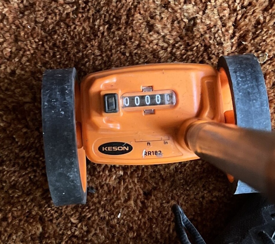 Keson - Rr182 Measuring Wheel -Dual 1 Ft- Solid- 10,000 Ft